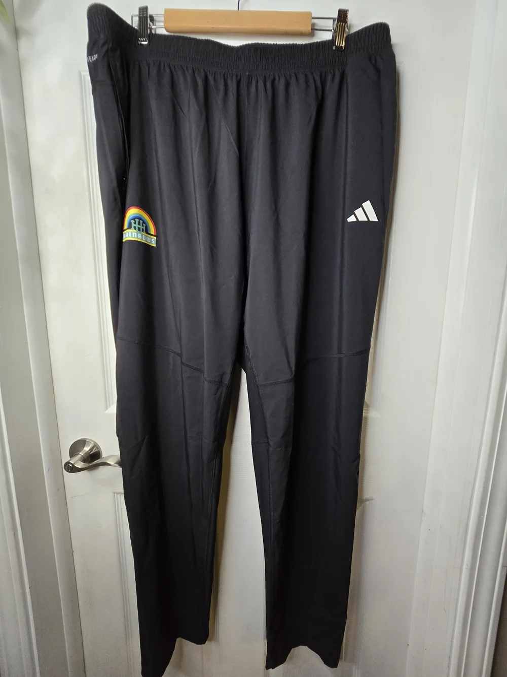 Adidas University of Hawaii Rainbow Warriors Track Pants Mens 2XLT Big Tall Blac